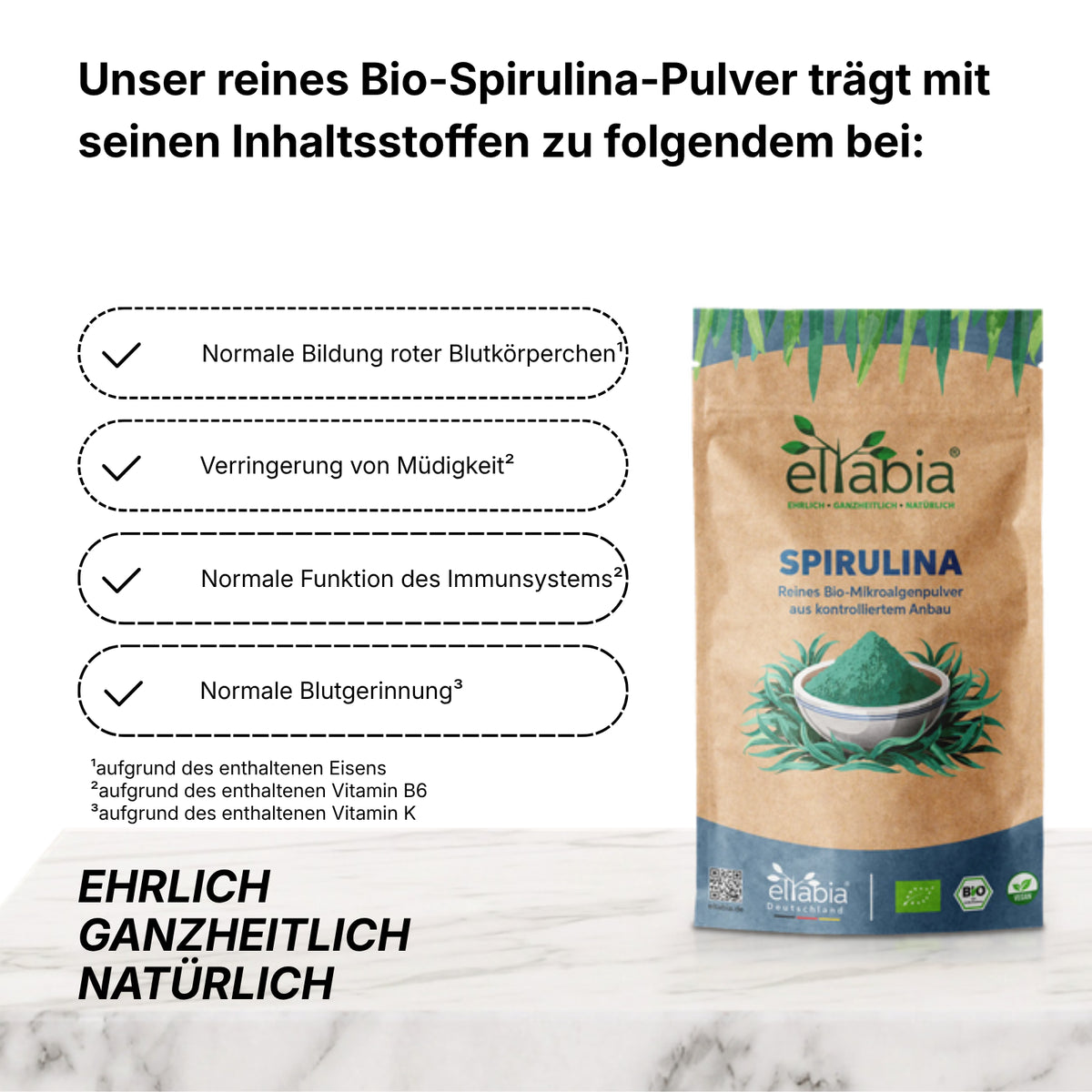Bio Spirulina Pulver