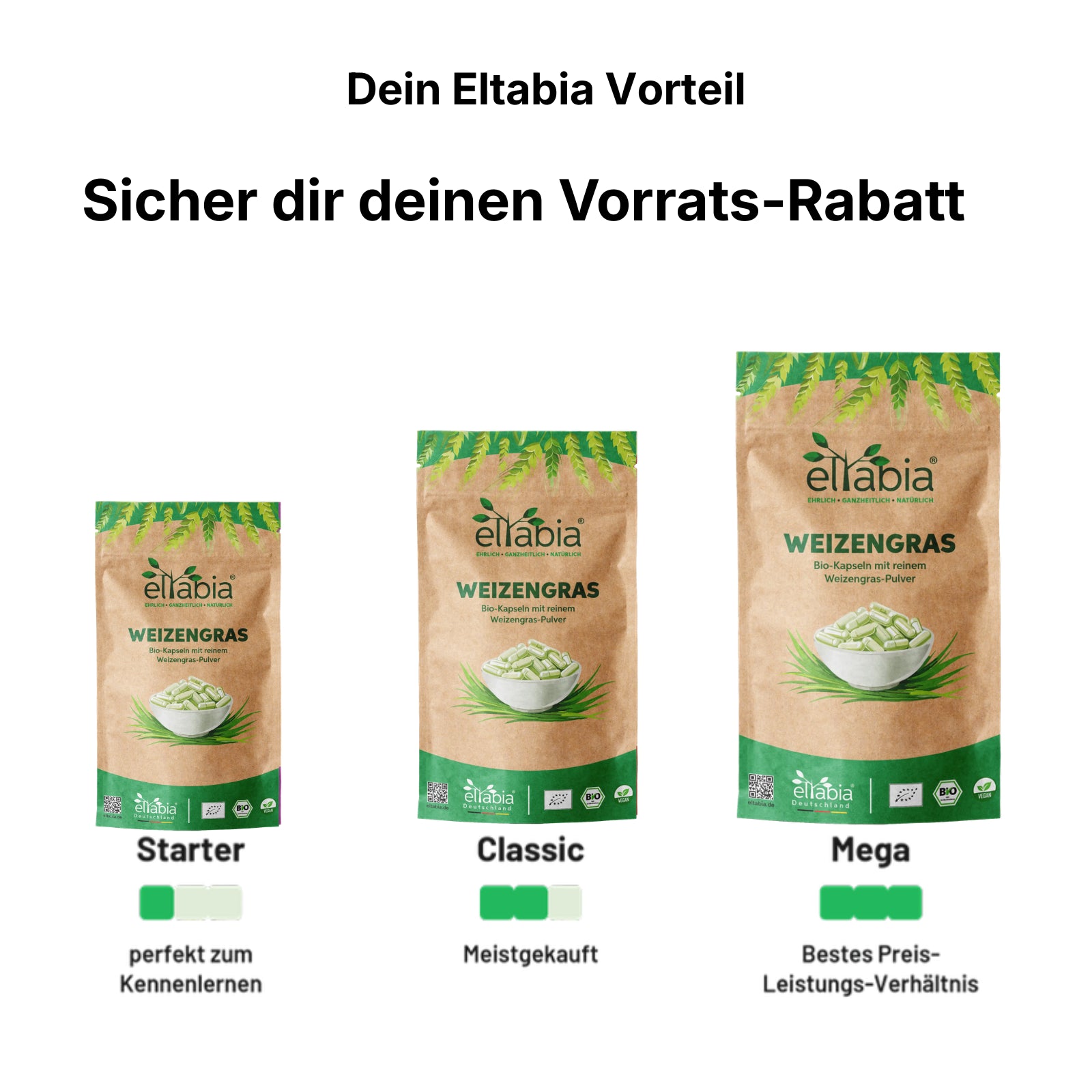 Bio Weizengras Kapseln