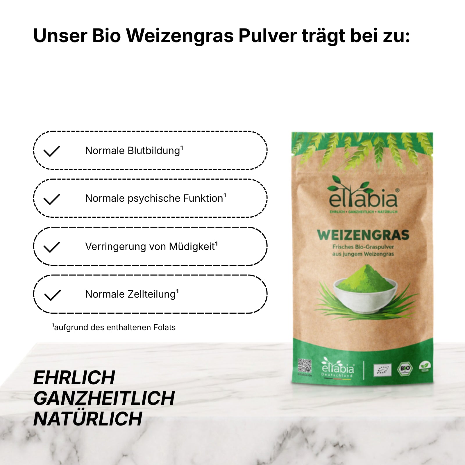 Bio Weizengras Pulver