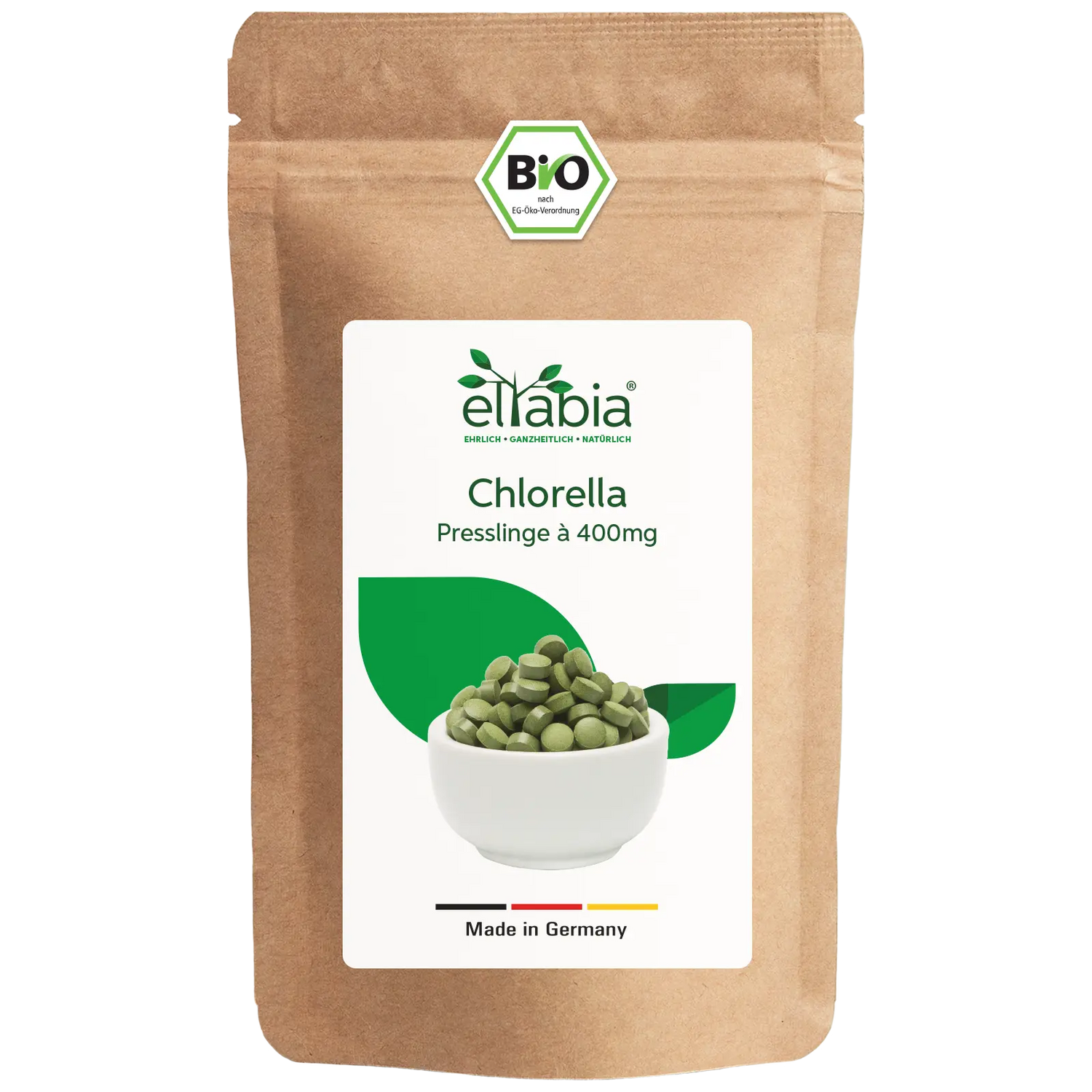 Bio Chlorella Presslinge Nahrungsergänzung