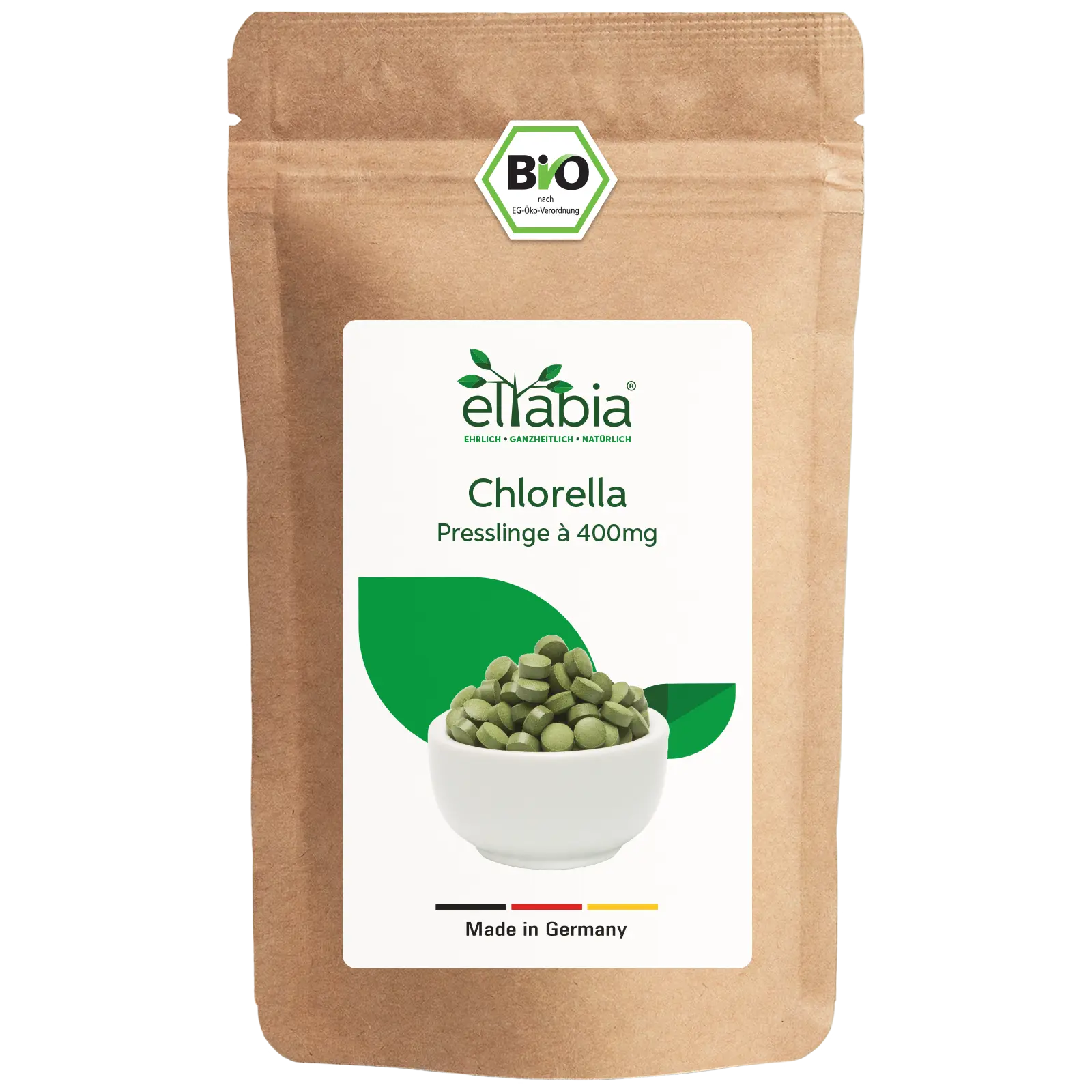 Bio Chlorella Presslinge Nahrungsergänzung