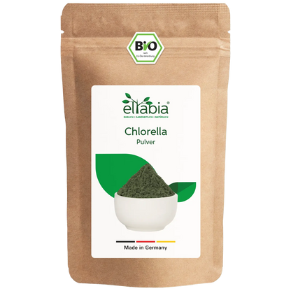 Bio Chlorella Pulver Nahrungsergänzung