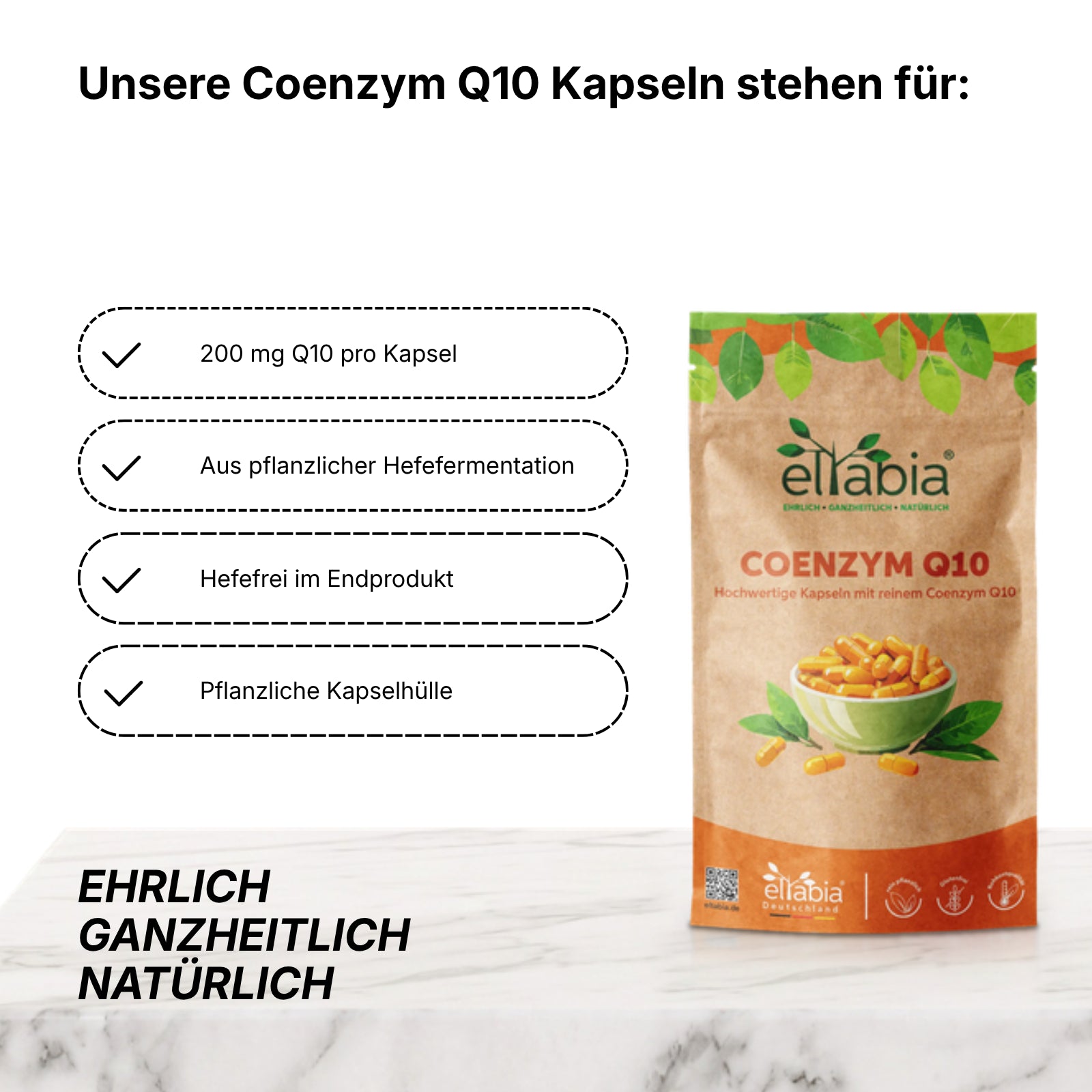 Coenzym Q10 Kapsel hochdosiert 200mg/Kapsel