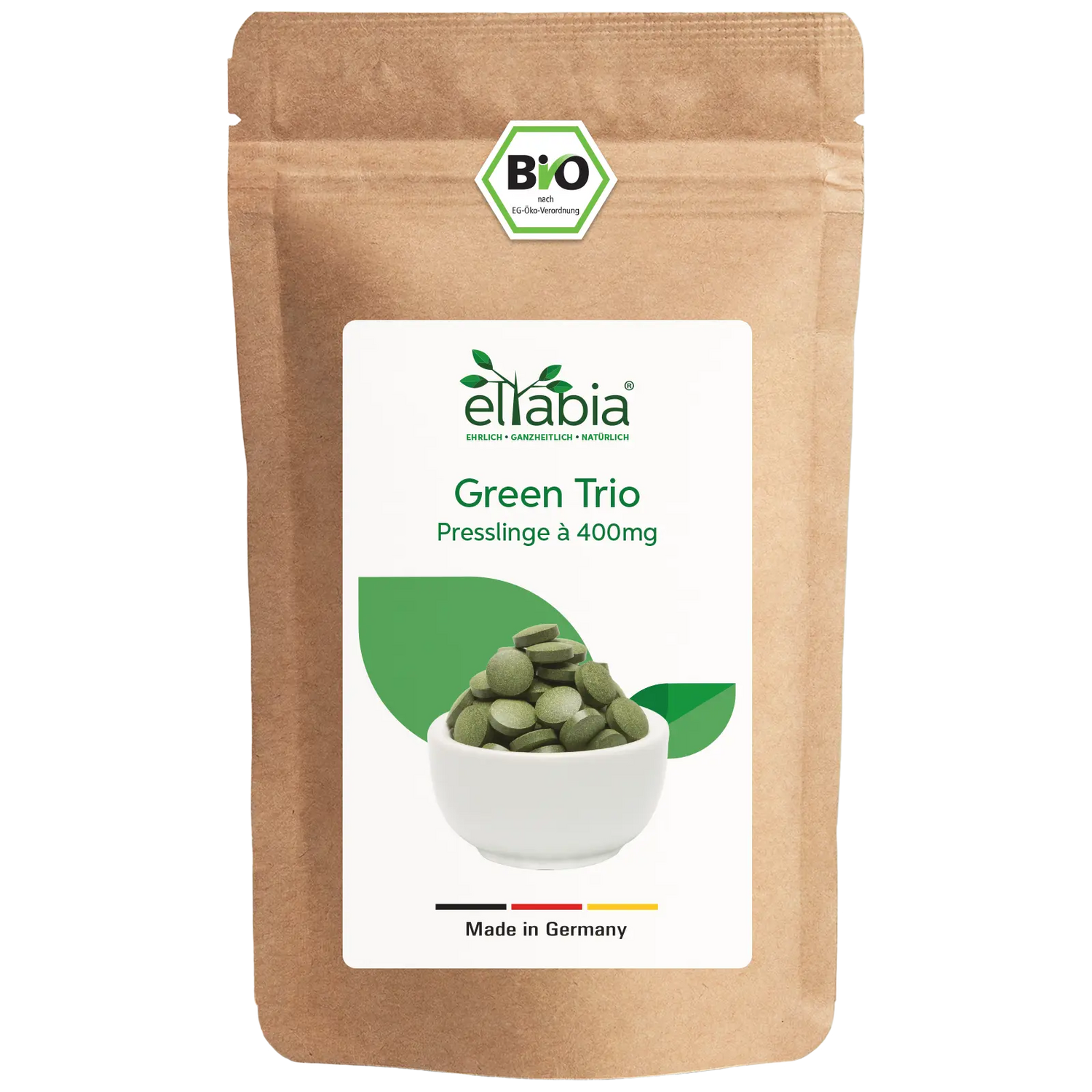 Bio Green Trio Presslinge Nahrungsergänzung