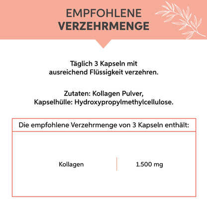 Kollagen Hydrolysat Kapseln