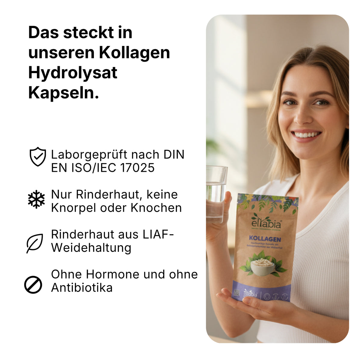 Kollagen Hydrolysat Kapseln