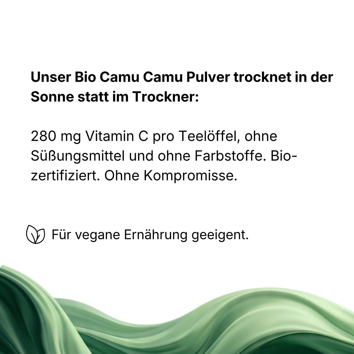 Bio Camu Camu Pulver - Sonnengetrocknet