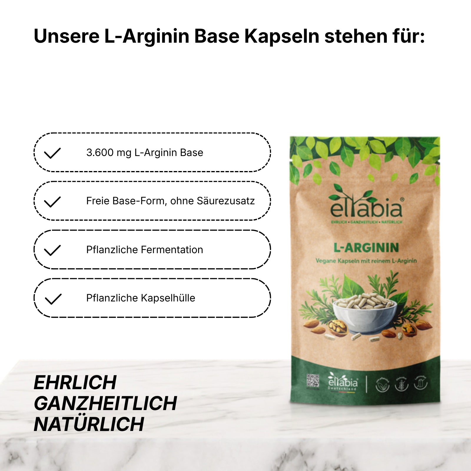 L-Arginin Base Kapseln