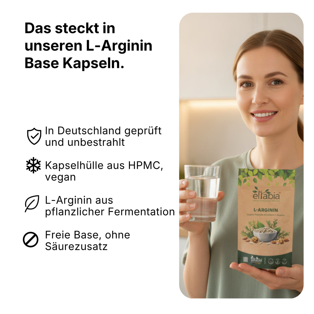 L-Arginin Base Kapseln