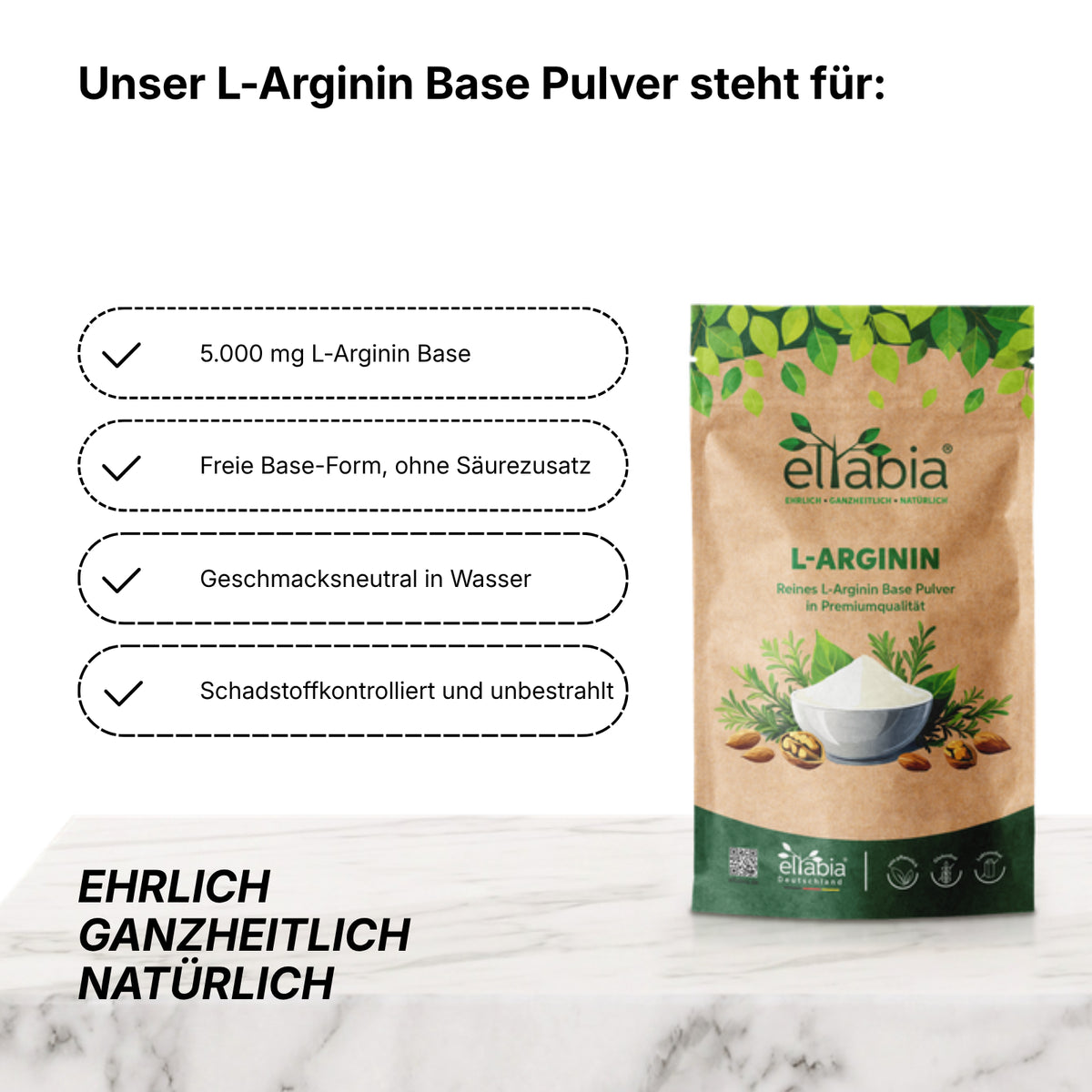 L-Arginin Base Pulver