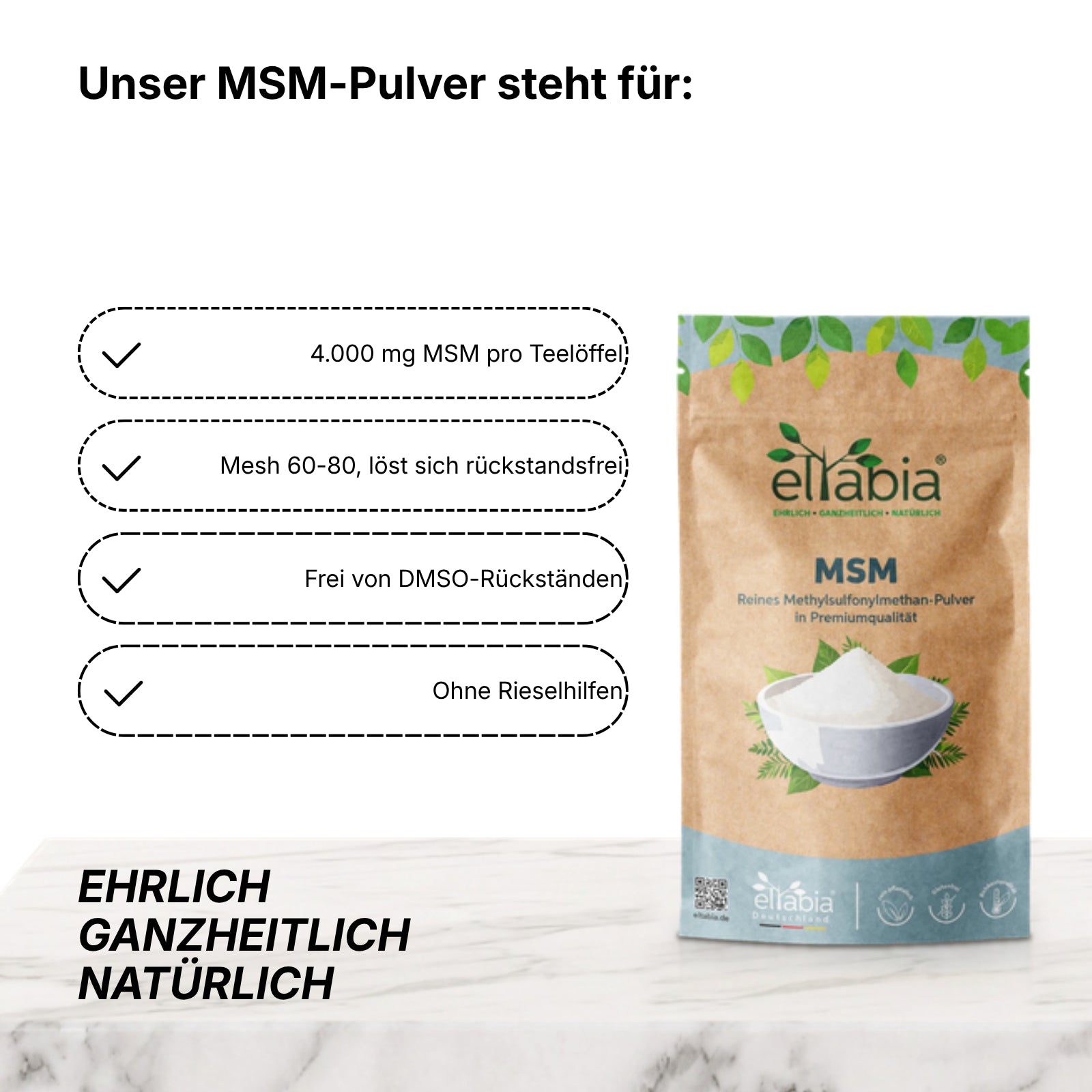 MSM-Pulver