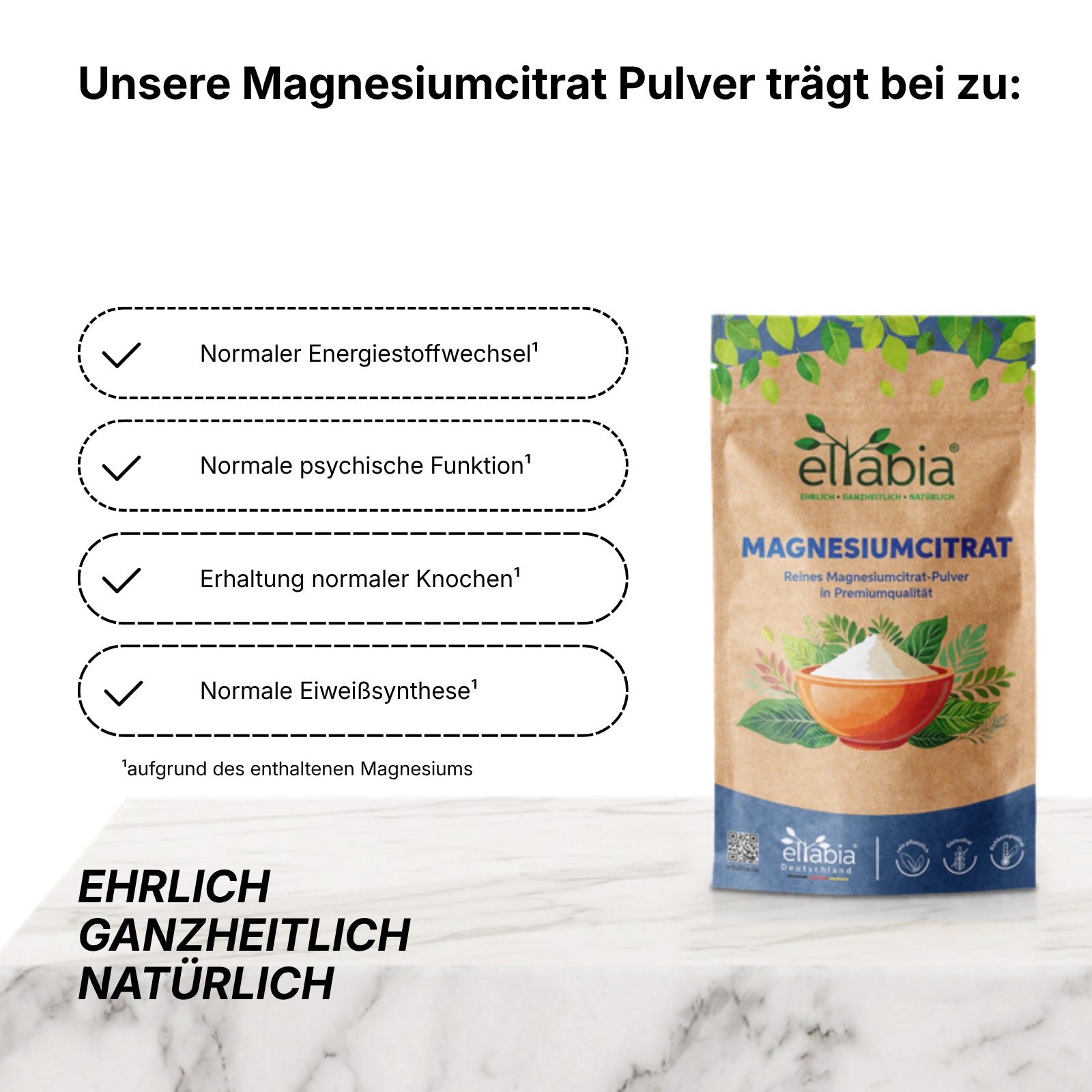 Magnesiumcitrat Pulver