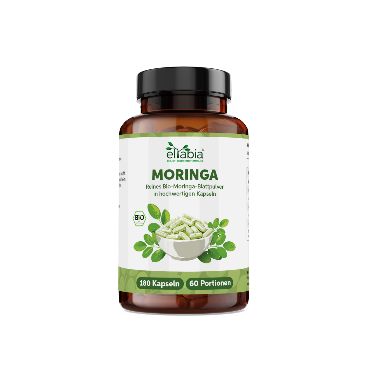 Bio Moringa Oleifera Kapseln 180