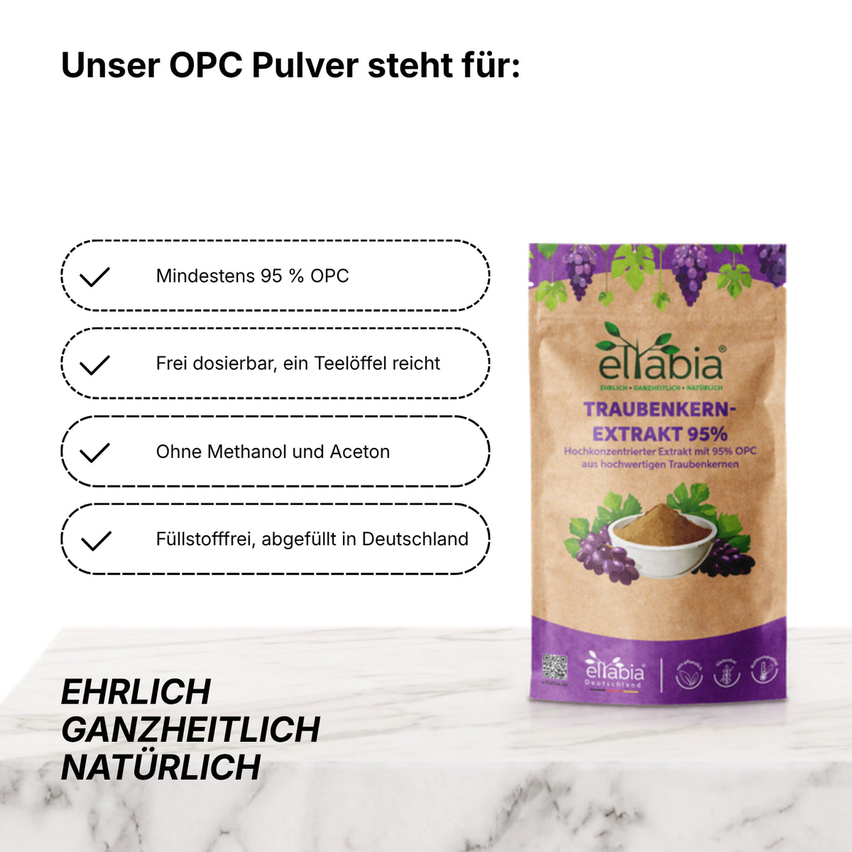 Traubenkernextrakt 95% OPC Pulver