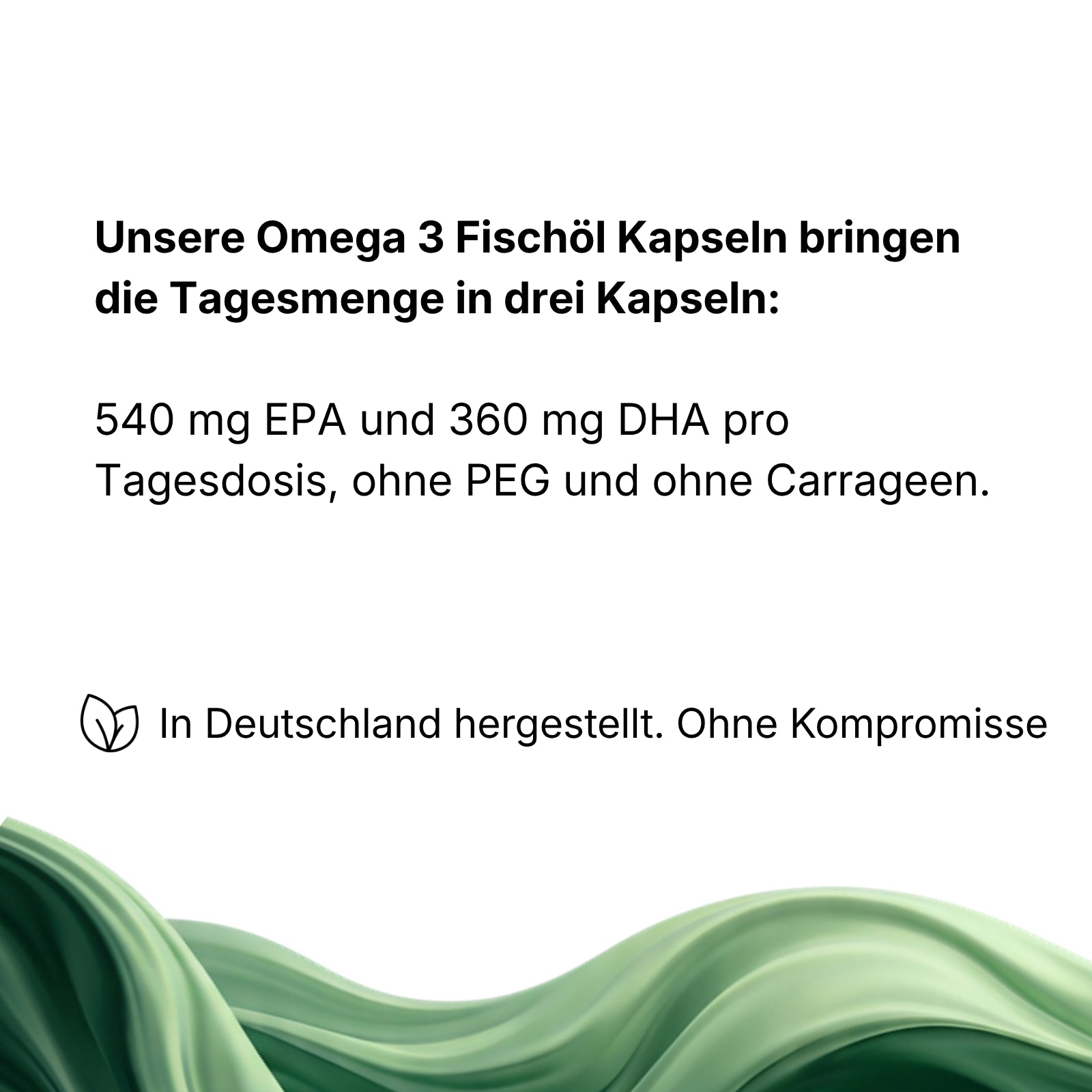 Omega 3 Fischöl Kapseln 1000mg