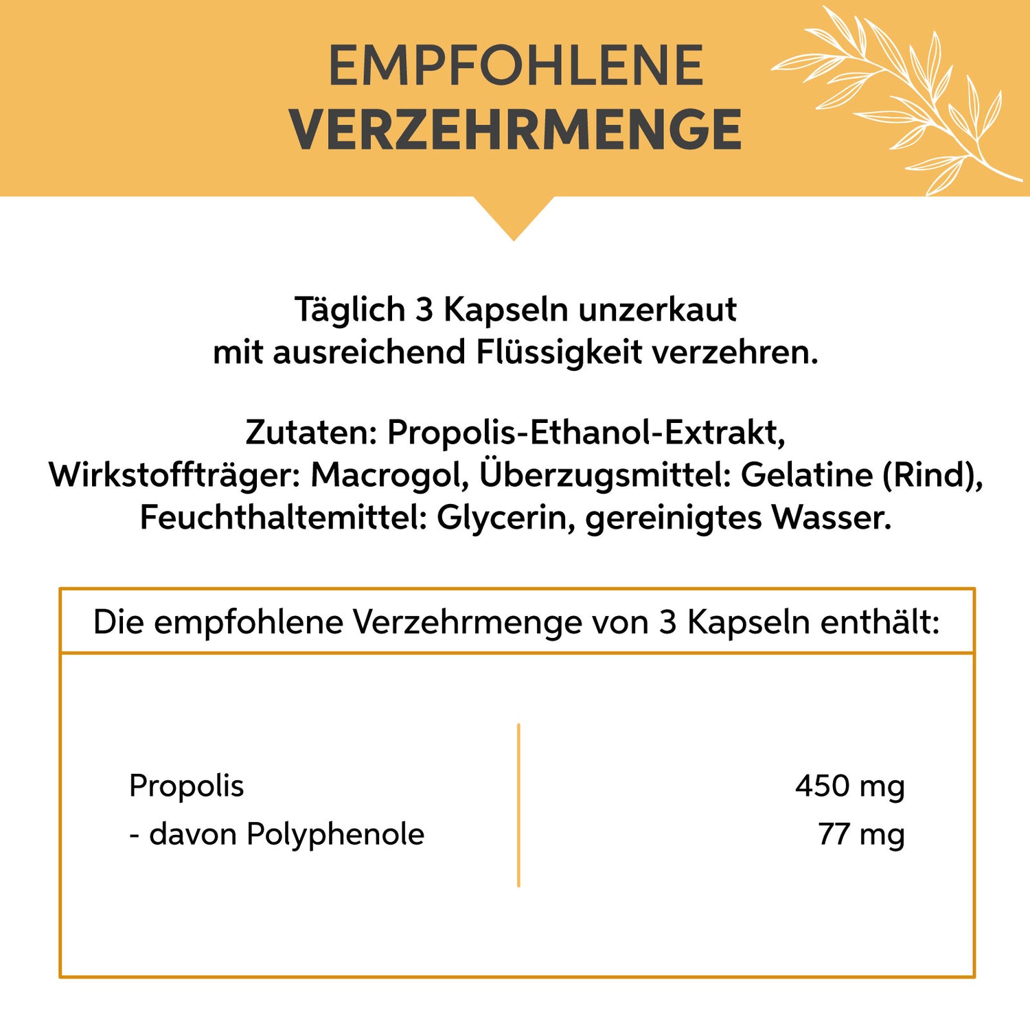 Propolis Kapseln