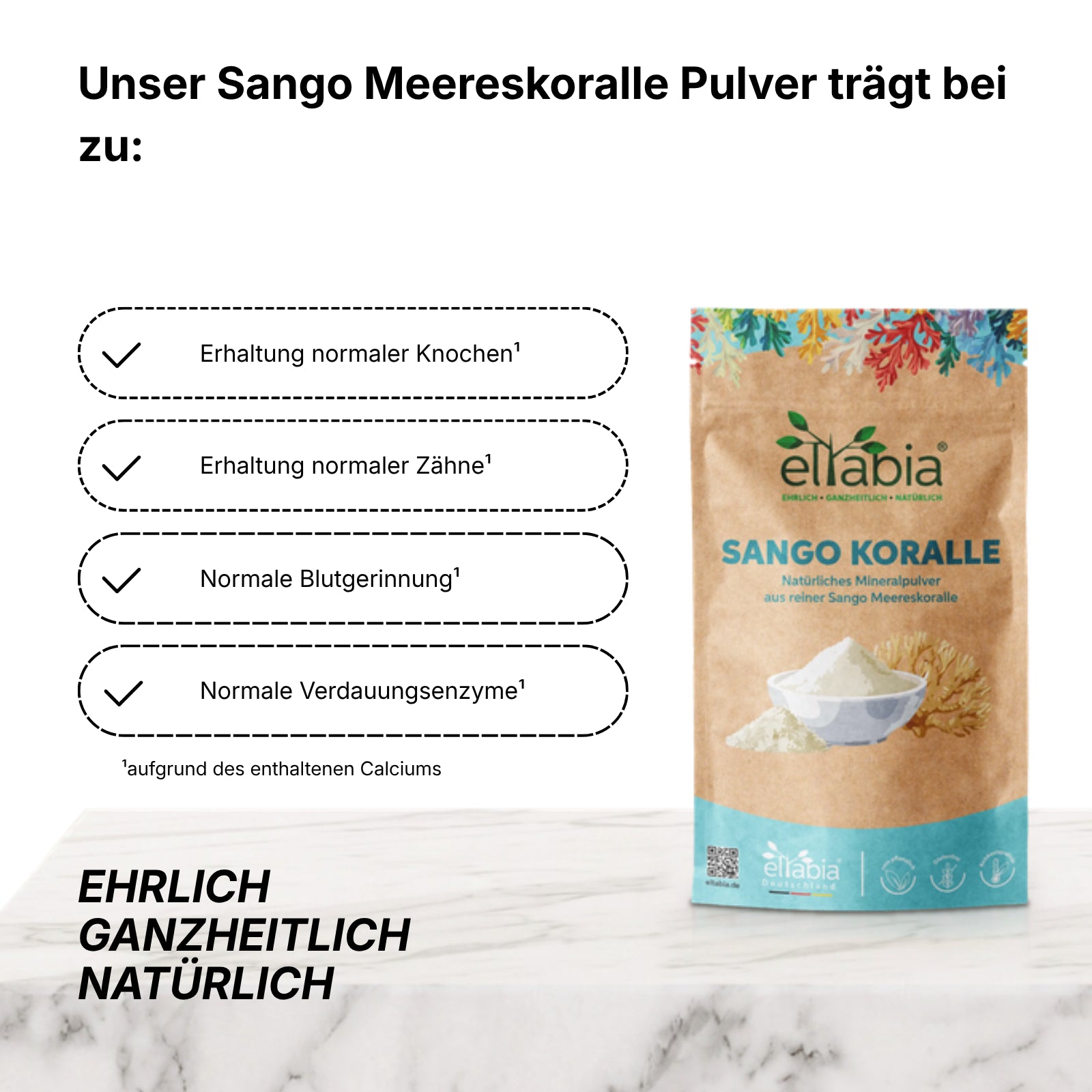 Sango Meereskoralle Pulver
