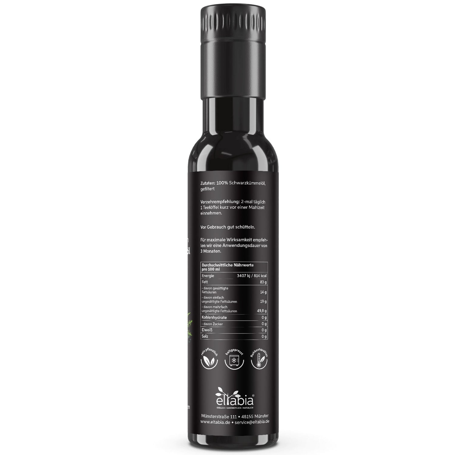 Schwarzkümmelöl 250ml Äthiopien