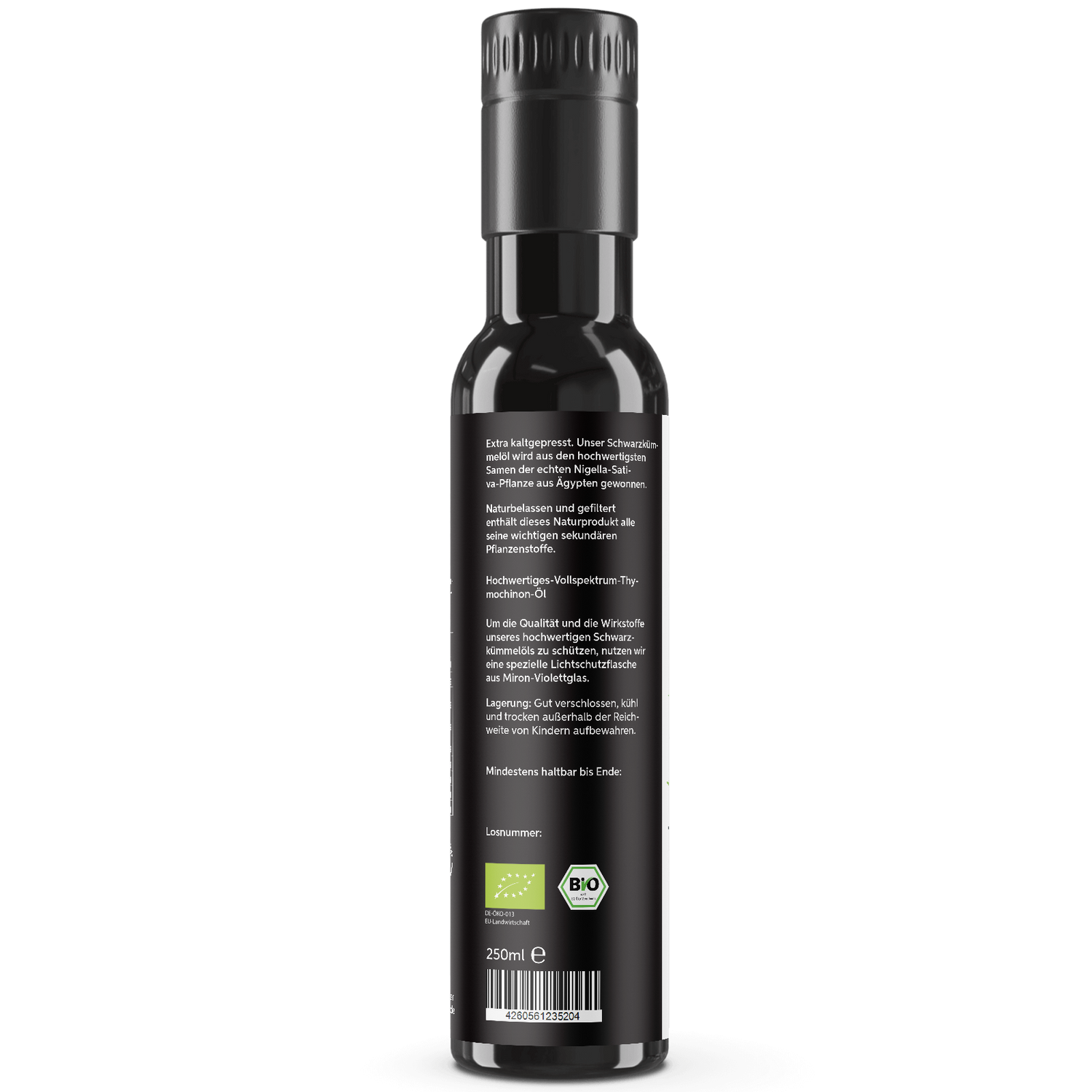 BIO Schwarzkümmelöl 250ml Ägypten