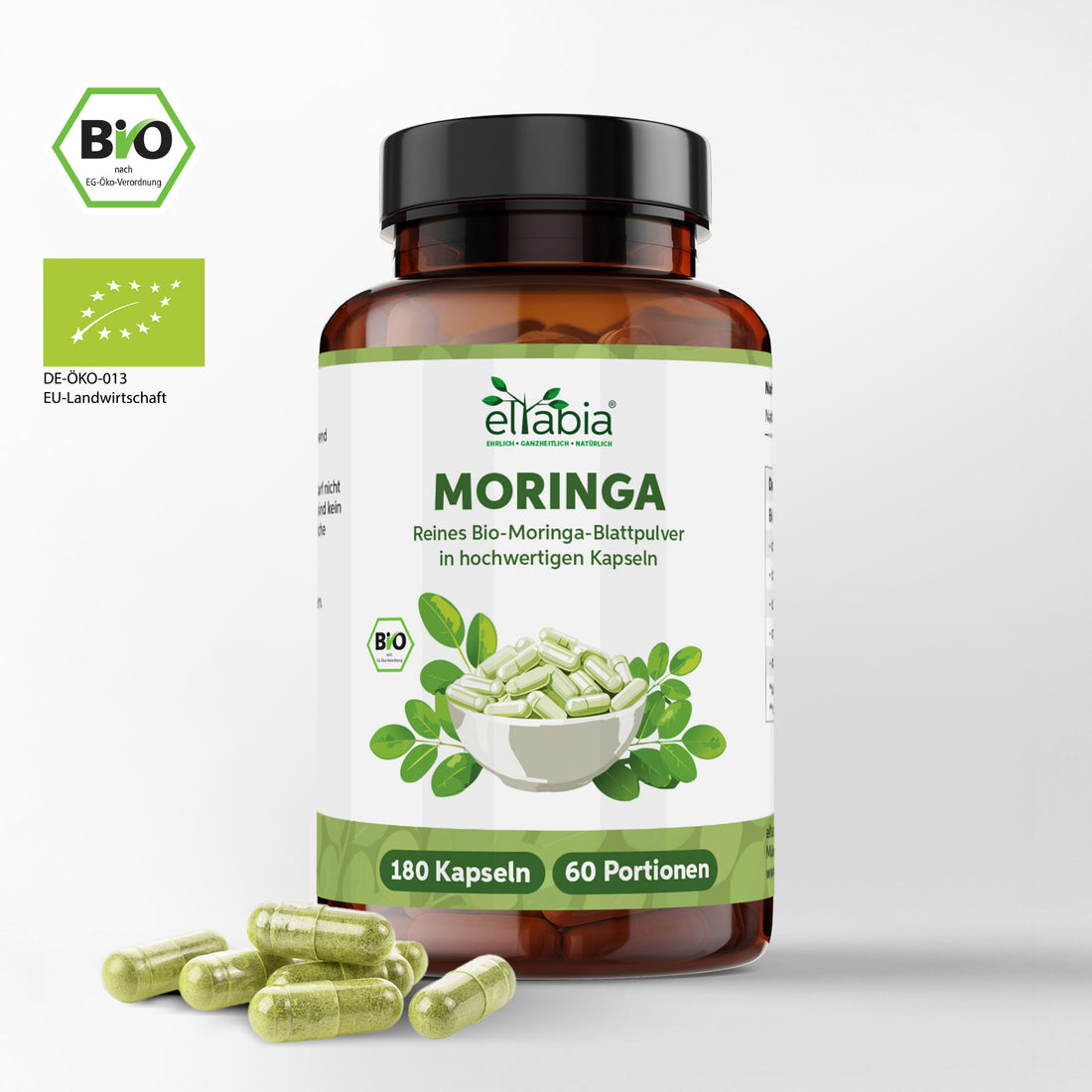 Bio Moringa Oleifera Kapseln 180