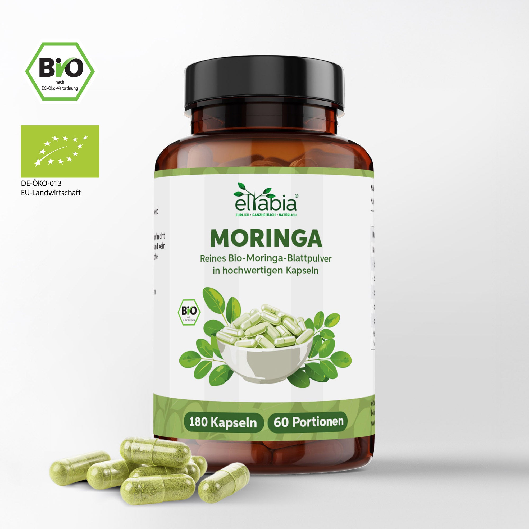 Bio Moringa Oleifera Kapseln 180