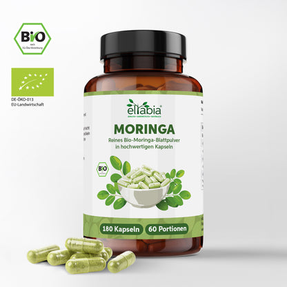 Bio Moringa Oleifera Kapseln 180