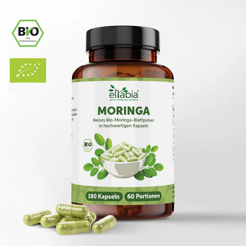 Bio Moringa Oleifera Kapseln 180