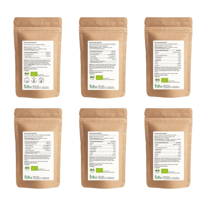 Superfood Probierpaket Pulver Inhaltsangaben