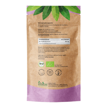Bio Açaí Kapseln