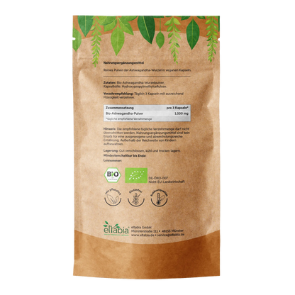Bio Ashwagandha Kapseln