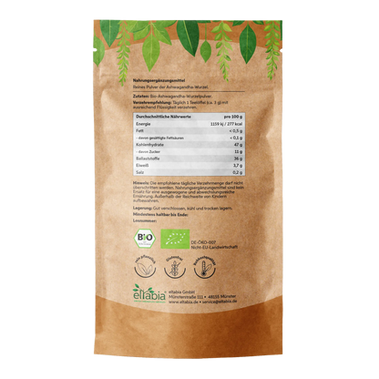 Bio-Ashwagandha Pulver