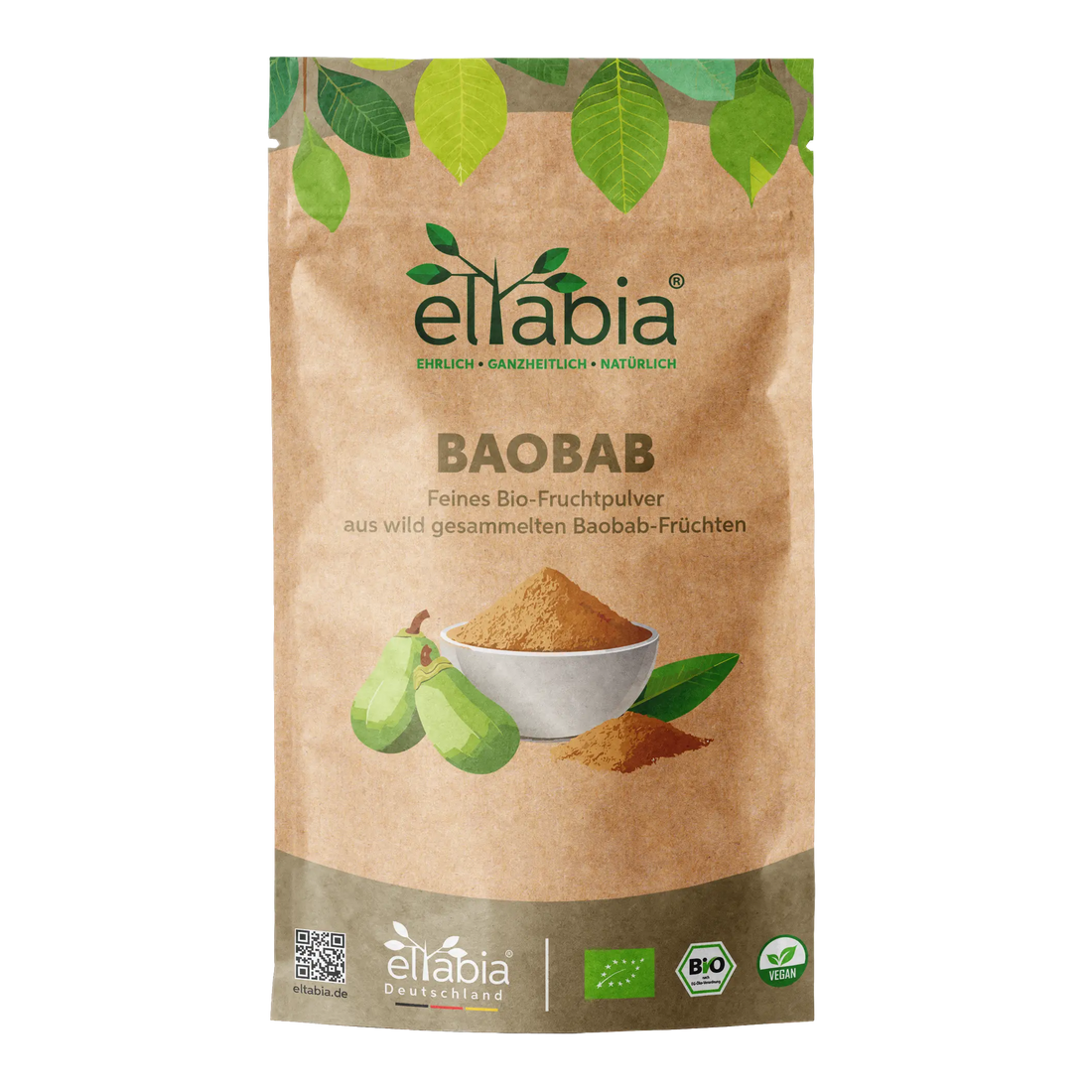 Bio-Baobab Pulver