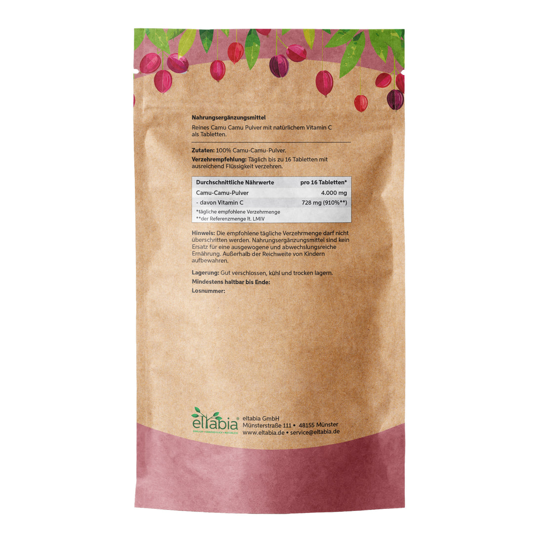Camu Camu Presslinge