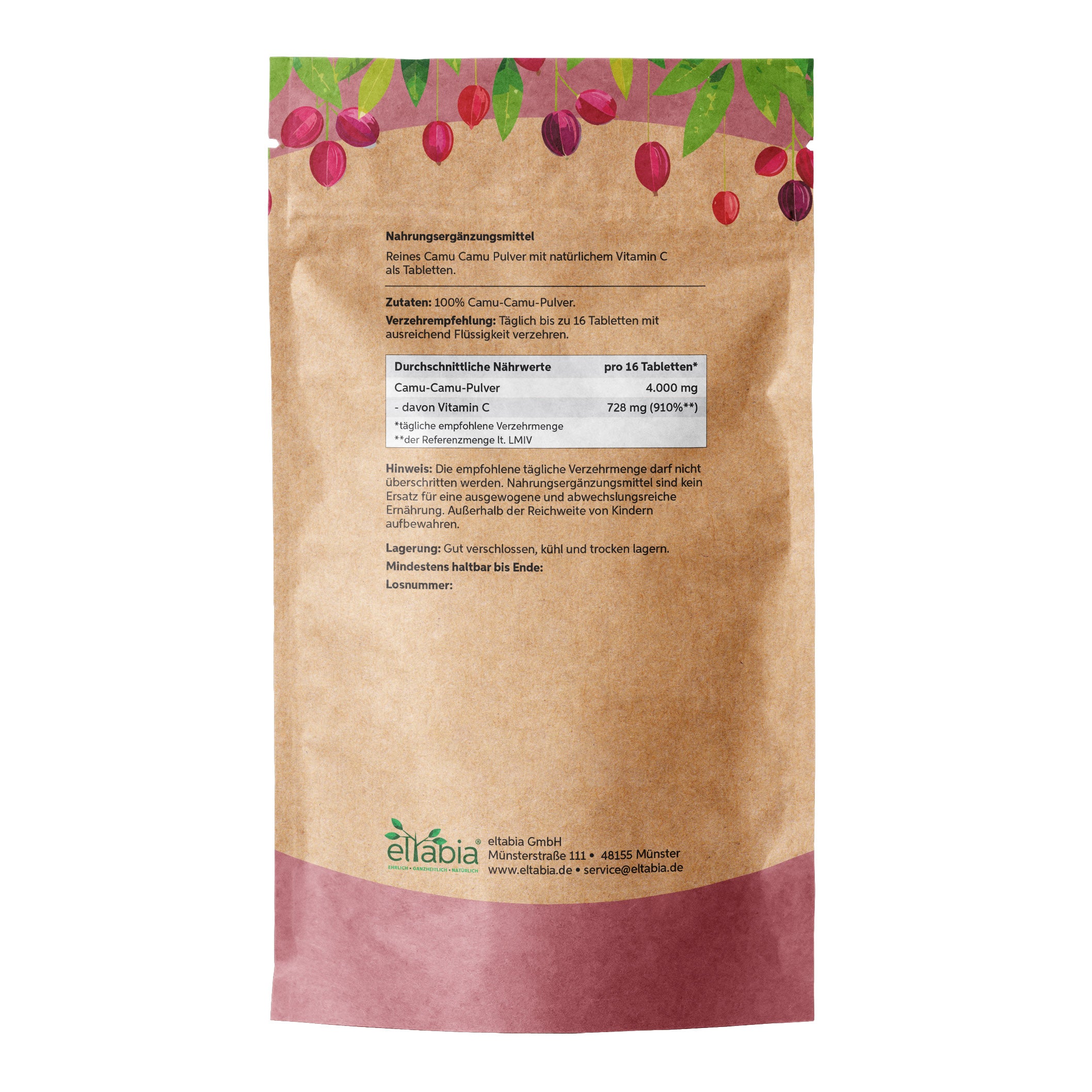 Camu Camu Presslinge