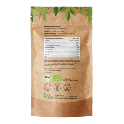 Bio Ceylon Zimt Pulver