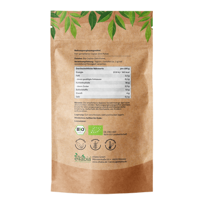 Bio Ceylon Zimt Pulver