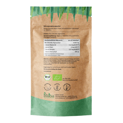 Bio Chlorella Presslinge