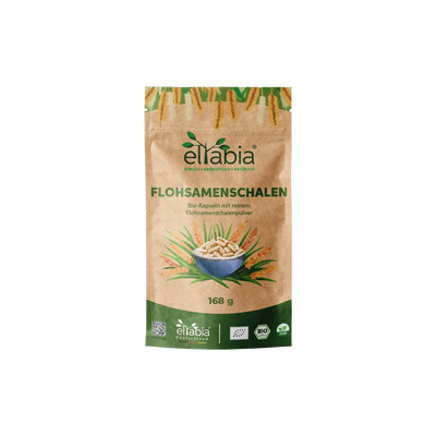 Bio Flohsamenschalen Kapseln – 99% Reinheit