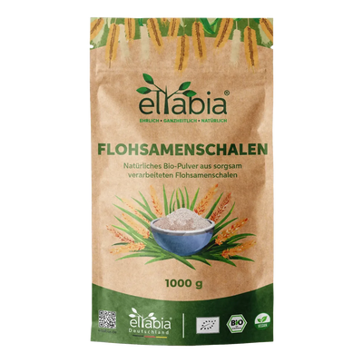 Bio Flohsamenschalen Pulver - 99% Reinheit