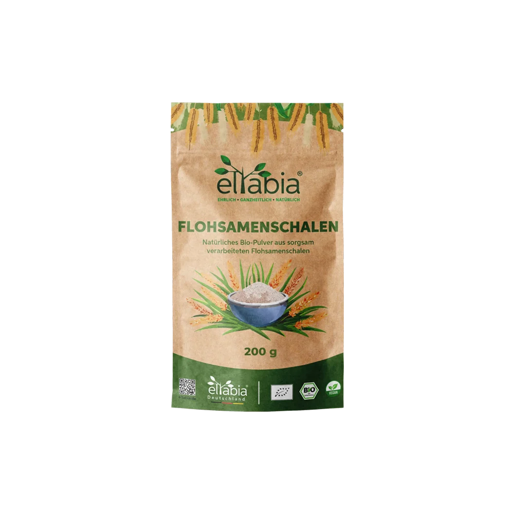 Bio Flohsamenschalen Pulver - 99% Reinheit