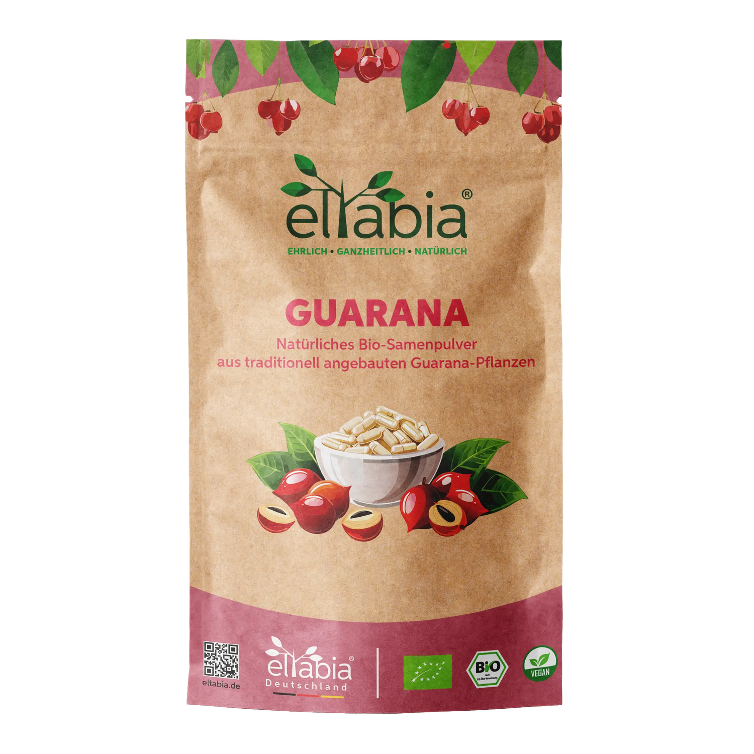 Bio Guarana Kapseln - Natrliche Energiequelle aus Brasilien Eltabia GmbH Bio Guarana Kapseln - Natrliche Energiequelle aus Brasilien Eltabia GmbH