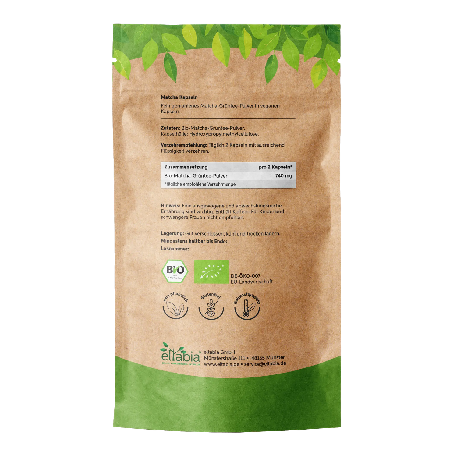Bio-Matcha Kapseln