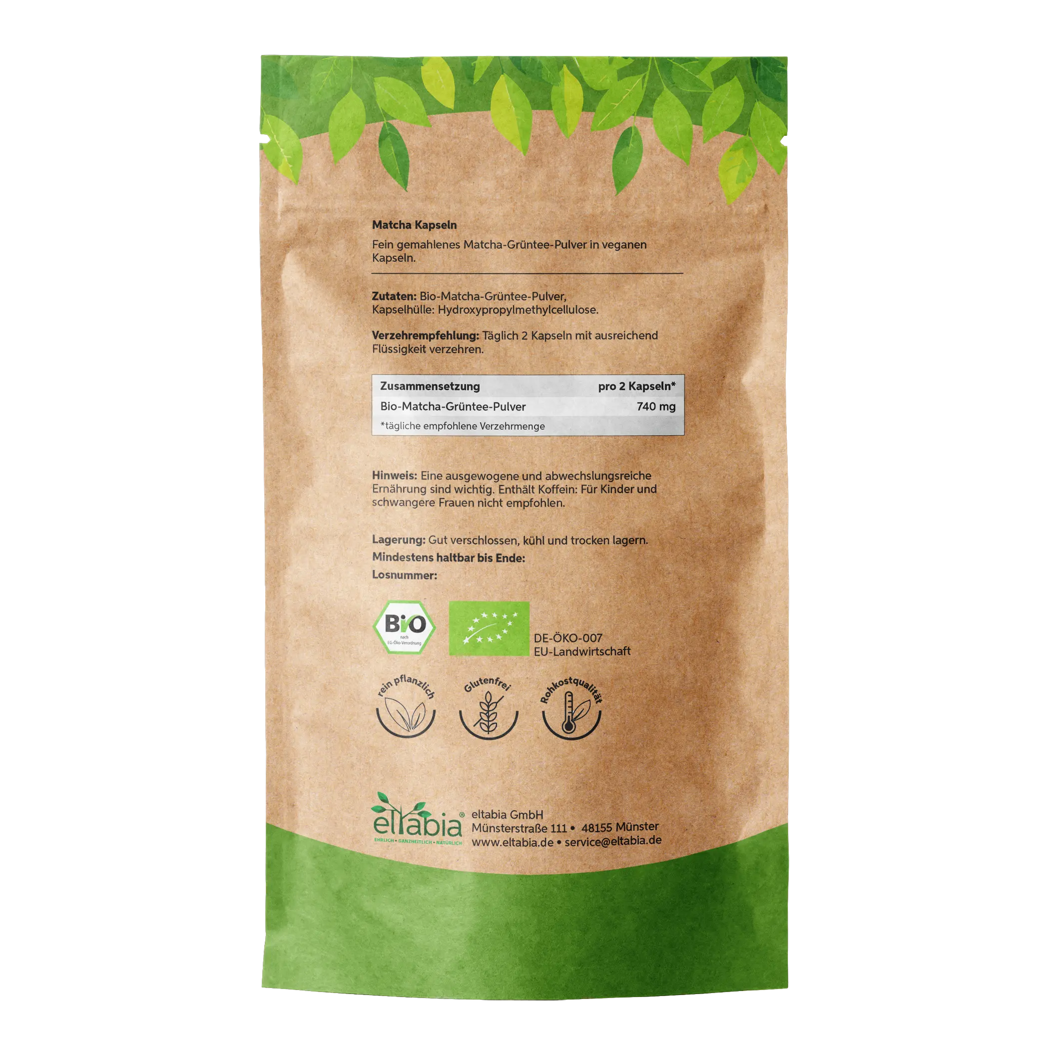 Bio-Matcha Kapseln