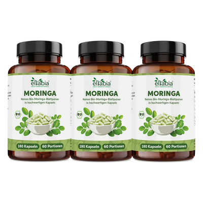 Bio Moringa Oleifera Kapseln 180