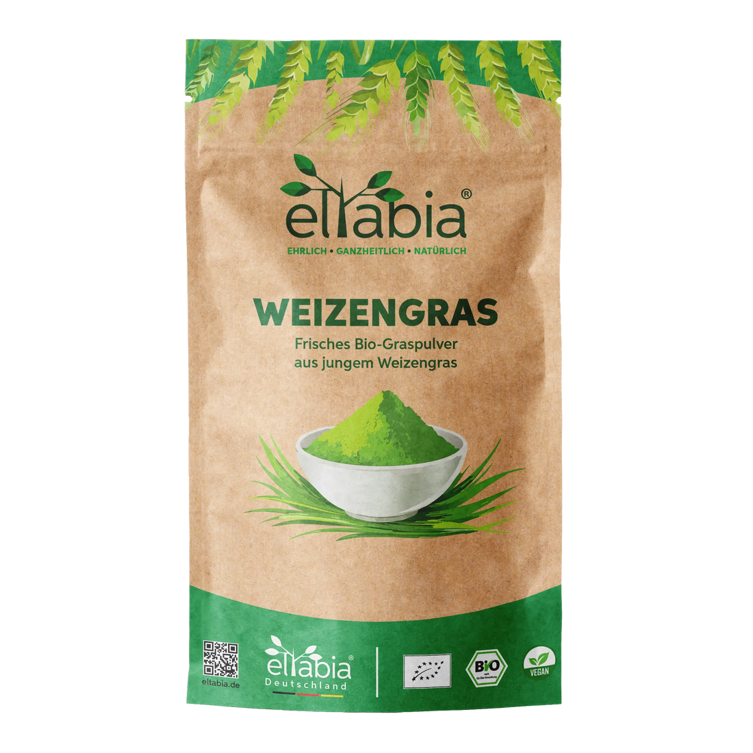 Bio-Weizengras Pulver