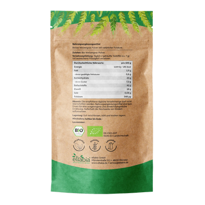 Bio-Weizengras Pulver