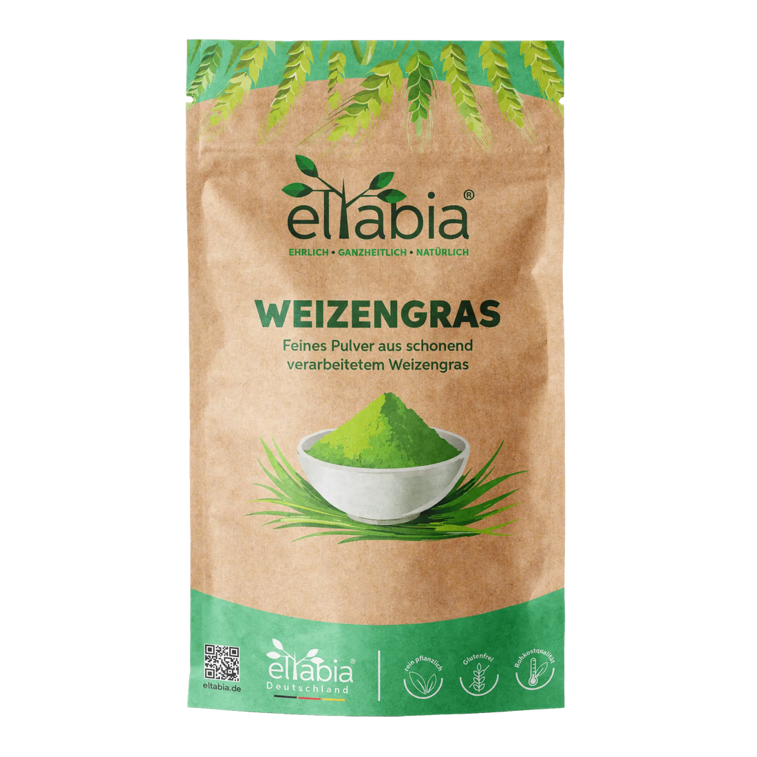 Weizengras Pulver