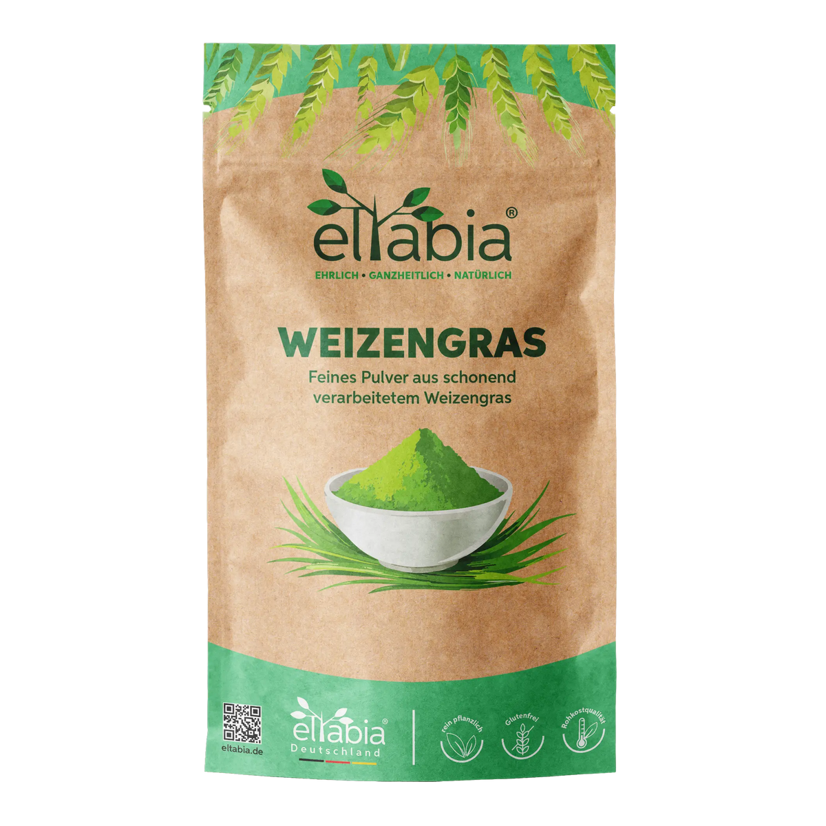 Weizengras Pulver